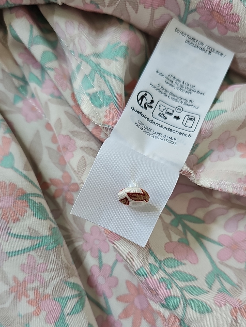 NWOT BODEN Floral Godet Tea Dress Maxi V-Neck Fit & Flare 20 - 22 - Picture 12 of 15